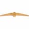 Ekena Millwork Bellingham Rough Sawn Timber Gable Bracket, Western Red Cedar, 72"W x 12"H x 4"D x 6"F, 4/12 Pitch GBW072X12X0406BEL00RWR - alternate 4
